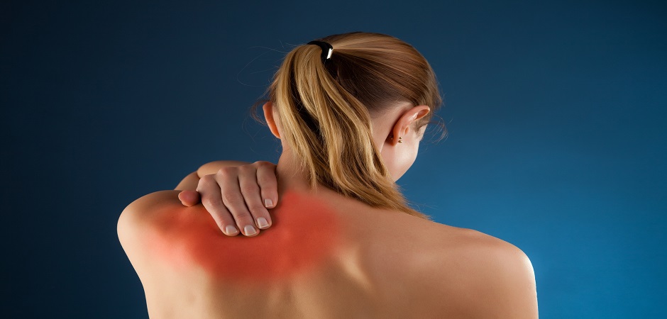  Локализация ноющей боли в плече