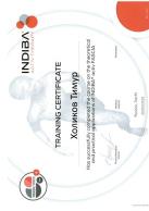 Холикова - traning sertificat