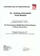 Confirmation of participation Litvinenko